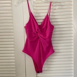 Hot Pink Bodysuit
